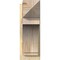 Ekena Millwork Imperial Rough Sawn Arts and Crafts Outlooker, Douglas Fir, 8"W x 22"D x 22"H OUT08X22X22IMP03RDF - alternate 4